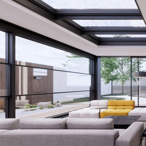 Doppel verglastes Aluminium flügel fenster mit Edelstahl rahmen für Außen-und Küchen anwendungen <span class=keywords><strong>in</strong></span> Hotels und Häusern