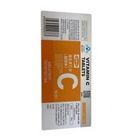 Étiquettes personnalisées en papier synthétique thermosoudable, étanches et anti-contrefaçon, avec estampage à chaud argenté 4 couleurs et protection UV pour le secteur de la santé