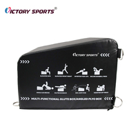 PVC Squat Saut Fesse Poussant Hip Poussée Exercices Fessier Wedge Boîte pour L'entraînement