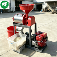 Nouveau moulin à céréales à essence haute productivité avec séparateur de farine (broyeur) en acier inoxydable pour blé, maïs, pois - Utilisation domestique et agricole