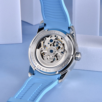 Montre mécanique Pagani Design New YS022 Tourbillon pour homme, bracelet en métal, verre saphir acrylique, étanche 100 m, automatique.