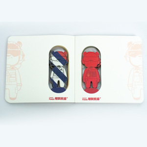 <span class=keywords><strong>Portaaviones</strong></span> <span class=keywords><strong>Shandong</strong></span> Anime 3D Cuaderno tallado-Cuaderno cuadrado de estilo chino lindo | Regalo de papelería cultural creativo - Product Image 6