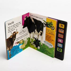 Hot Sales <strong>Spanish</strong> Music Sound <strong>Book</strong> Nursery <strong>Rhymes</strong> Touch Sound Button Learning Sound Modules Board <strong>Books</strong>