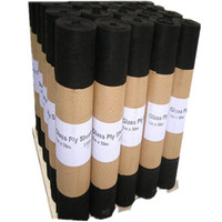Rouleau de papier d'asphalte Astm se vend bien en Afrique Matériaux de toiture pour maison en bois Membrane de toiture en asphalte