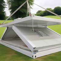 Maison préfabriquée modulaire pliable extensible détachable, maison préfabriquée en conteneur, maisons de 20 à 40 pieds