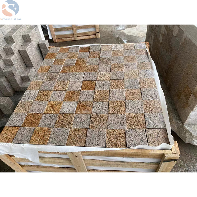 Декоративная плитка из натурального камня, 10*10*6 см