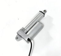 Moteur à courant continu 12V, contrôleur de course de 100 mm, tige télescopique robuste de 500N, actionneur linéaire électrique, étanche IP65, ROHS