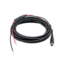 16AWG penguncian DC 5521 kabel daya steker jantan dengan kabel Sekring pegas ekor babi untuk Panel surya, mobil, aplikasi rumah