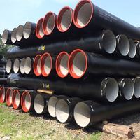 Tuyaux en fonte ductile soudés Prime Way ISO2531 EN598 DN80-DN2600 K9 C40 C30 C25 pour conduites d'eau, fonte de Jiangsu