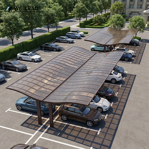 Cochera de Aluminio Resistente al Viento, Carport Metálico para Exteriores, Techo para Estacionamiento - Product Image 5