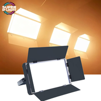 Panneau lumineux LED 200W, lumière douce, 3200~5600K, CRI≥95, DMX RDM, sans ventilateur, éclairage vidéo de studio