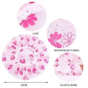 Bonnet de Douche Imperméable Grande Taille Pas Cher en Gros, Chapeau de Bain Hydrofuge Unisexe pour Plage et Activités Extérieures - Product Image 3