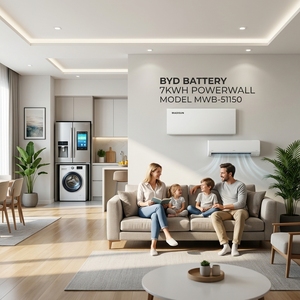 Batería Madsun de 20kWH BYD Blade para Almacenamiento de Energía Solar en el Hogar, Batería Lifepo4 de 51.2V 400Ah, Personalizable a 300Ah 15kWh 7kWh - Product Image 6