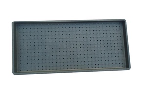 600*300*35mm dimensioni pieghevole piatto PP di plastica vassoio di piantina di riso <span class=keywords><strong>per</strong></span> la semina del riso - Product Image 2