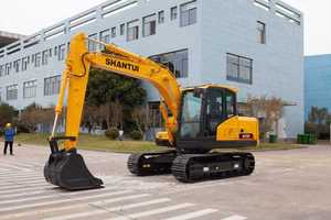 Shandui Excavator se130 pelle hydraulique sur chenilles pelle d'ingénierie de qualité à vendre à bas prix - Product Image 5