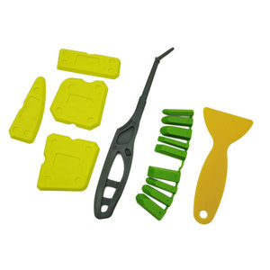 Raspador de sellado de juntas de cuatro piezas para conexiones de fregaderos de cocina y baño - Herramienta para sellar, limpiar y organizar adhesivos - Product Image 6