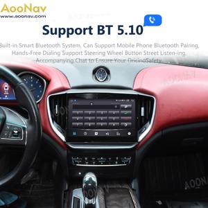 10.5 Inch <b>Car</b> Radio <b>for</b> Maserati Ghibli 2014-2017 Android Touch Screen GPS Multimedia Video Player Head Unit Wireless Carplay - Product Image 6