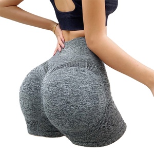 Shorts Deportivos Ecológicos de Cintura Alta, Talla XL, Transpirables, Elásticos, Levanta Glúteos, Anti-Deslizantes, para Yoga - Product Image 3