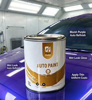Peinture en poudre électrostatique super brillante effet miroir violet bonbon pour cadre de vélo, revêtement durable en poudre époxy chromée