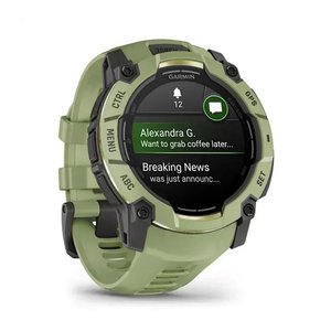 Reloj Inteligente Garmin Instinct 3 Verde Hoja de 50 mm con Pantalla AMOLED, GPS, Correa de Silicona, Carga Magnética, Resistente al Agua 5 ATM, 3 Meses de Duración de la Batería - Product Image 2