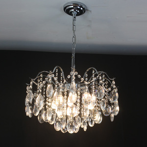 Lámpara de Araña Moderna y Elegante de Cristal para Dormitorio Principal, Sala de Estar, Iluminación de Restaurante - Luces Colgantes Minimalistas de Lujo de Guzhen - Product Image 3