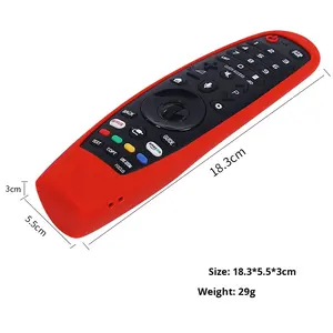 Funda protectora remota de TV de silicona a prueba de golpes Protector remoto para control remoto LG/650a - Product Image 2