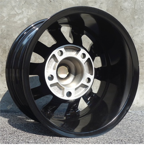 हॉट-सेलिंग नई 16-इंच कंपाउंड डिजाइन ब्लैक 5-होल एल्यूमीनियम मिश्र धातु यात्री कार पहिया pcd 5x165.1mm cb 114.3mm - Product Image 5