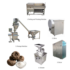 Poudre de konjac en poudre, poivre, oignon, manioc, équipement de fabrication de poudre de konjac à grande échelle, ferme - Product Image 3