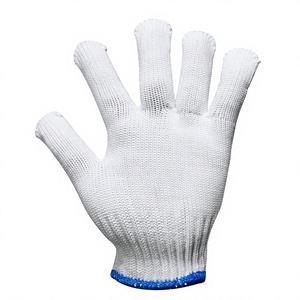 Guantes de Trabajo OMET 600g/doz, Industriales, de Seguridad, para Construcción, Lavables, TC, Anti-Corte, Antideslizantes, Ligeros, de Algodón, Sin Látex - Product Image 1