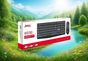 Ws790 Hot Bán văn phòng không dây bàn phím và chuột Combo OEM chấp nhận biểu tượng tùy chỉnh - Product Image 6