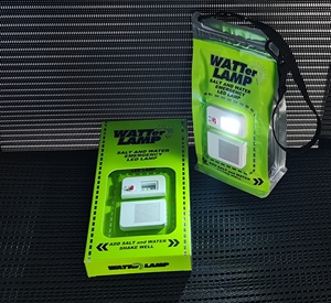 Mới bahe Cắm Trại Ngoài Trời ánh sáng cảnh báo ánh sáng di động nước muối Đèn Cắm Trại dẫn khẩn cấp nước muối túi đèn 2024 - Product Image 2