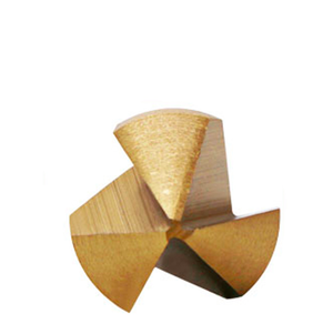 LUBY CHL-DB-5216 6pcs Metric Set 3 Flutes HSS Titanium Three Edge Chamfering <strong>End</strong> <strong>Mill</strong> <strong>Countersink</strong> <strong>Drill</strong> Bit - Product Image 4