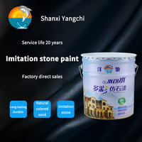 Peinture acrylique à base d'eau à motifs, directement de l'usine, pour l'artisanat, pour le marbre et le granit, application par pulvérisation de revêtement liquide