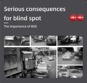 Phổ 77GHz bên lò vi sóng Radar đậu xe cảm biến xe đảo ngược Viện trợ với phát hiện điểm mù - Product Image 5