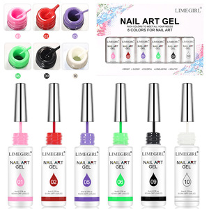 Set de Gel para Decoración de Uñas 2026, 12 Colores, Gel de Resina para Pintar, 8ml en Caja de Color, Serie <span class=keywords><strong>Platino</strong></span> Luminoso Sólido - Product Image 5