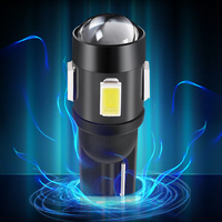 Lámpara pequeña de alto brillo JiaChi, resaltador blanco frío, rojo, azul, amarillo, ámbar con lente, luces de proyector Led T10, luz de estacionamiento W5w 5w5