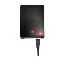 Lecteur-graveur RFID UHF de bureau 860-960 MHz ISO18000, portée de lecture moyenne 1 m, USB RS232/485 Wiegand, programmeur de cartes et d'étiquettes IC intelligentes EPC