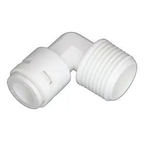 Acessórios de conexão rápida 1/4 polegadas, para peças sobressalentes do purificador do filtro de água da osmose