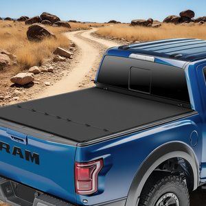 Cubierta Tri-Plegable para Camioneta Ford F-150 de 6.5 Pies, de Aleación de Aluminio Resistente, Impermeable y Retráctil - Product Image 2