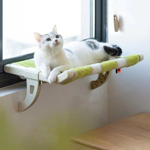 Easy to Assemble Eco-Friendly Durable <strong>Cat</strong> <strong>Bed</strong> Cave with Hammock &amp; Cushion <strong>Cover</strong> Carton Packaging - Product Image 1