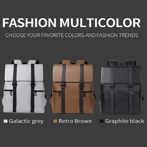 New Fashion PU Leather Large Capacity Oversized With USB Charging Port For Business Travel Sports Outdoor Computer Backpack - Product Image 5