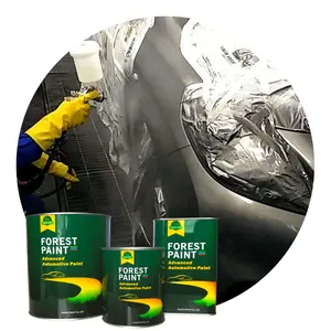 Anti Kras Acryl Op Maat Gemaakt Auto Metalen Verf Spray Bescherming Afwerking Coating 1K 2K Effen Kleur Auto Basis Auto Afwerking