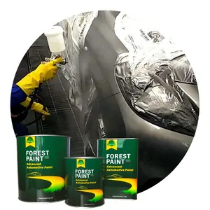 Peinture acrylique anti-rayures personnalisée en métal automobile, revêtement de Protection en aérosol 1k 2k, couleur unie, Base automatique, finition de voiture