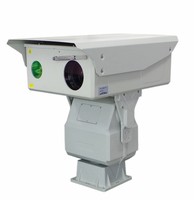 Cámara de Visión Nocturna Láser Infrarroja PTZ IP66, Dispositivo de Monitoreo para Exteriores las 24 Horas, Resistente a la Intemperie