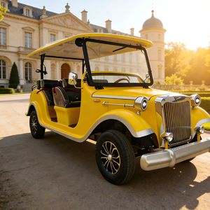 Autobús Turístico Eléctrico Clásico Retro Marca DZY, Motor de 4000 Vatios, 6-14 Asientos, en Venta para Recepción de Hotel - Product Image 5