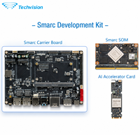 Placa de evaluación Techvision Rockchip Smarc compatible con RK3568, RK3576, RK3588 SOM con múltiples pantallas