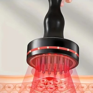 Appareil de massage électrique Gua Sha chauffant et vibrant pour les épaules et le cou, avec brosse de raclage et ventouses - Product Image 3