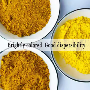 Pigmento de óxido de hierro sintético amarillo 313 para pintura de ladrillo/130 óxido de hierro rojo precio/óxido de hierro Fe2o3 para vender - Product Image 2