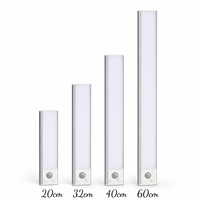 Lampe LED RGB décorative colorée pour armoire, avec détecteur de mouvement PIR, rechargeable, magnétique, pour placard et décoration intérieure