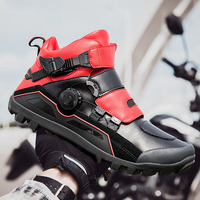Bottes courtes de moto tout-terrain pour hommes, toutes saisons, pour la compétition, la course et le sport, avec protection, nouvelle version améliorée